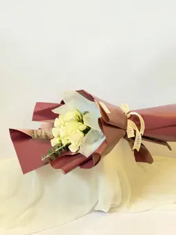 White Rose Bouquet