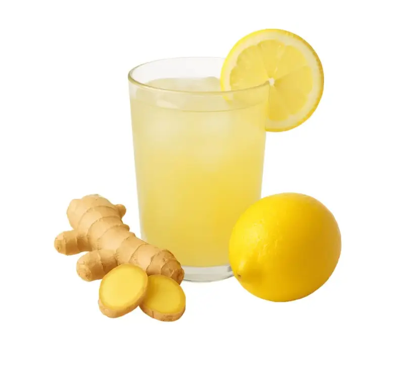 Glass Lemon ginger