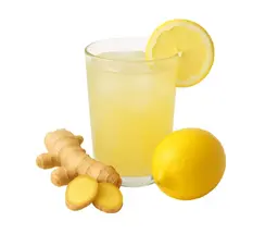 Glass Lemon ginger