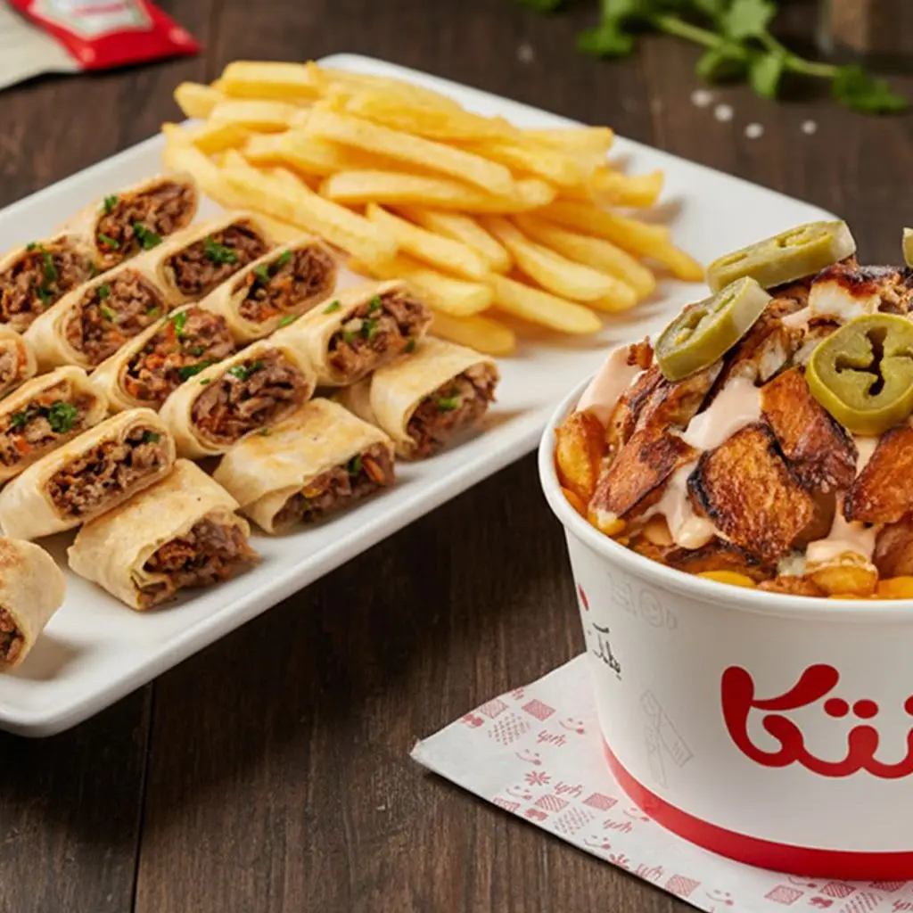 عربي لحم سنقل+فنتكا وسط