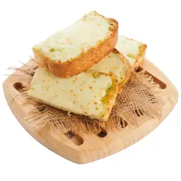 خبز بالثوم والجبنة (4 قطع)