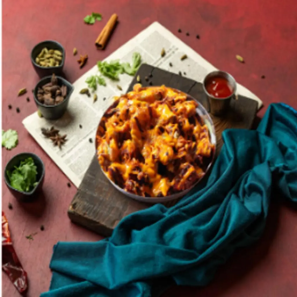 بطاطس دجاج تندوري