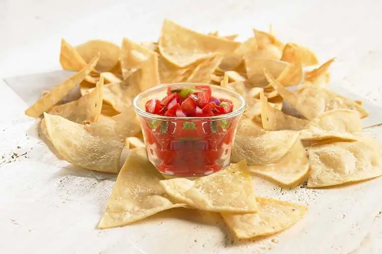 Corn Chips & Salsa Large