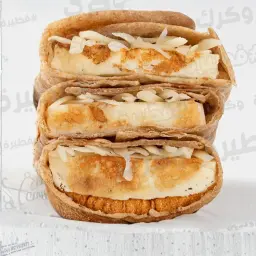 فطيرة ثلاجة أجبان (شيدر و قشقوان و قطعة كيري )