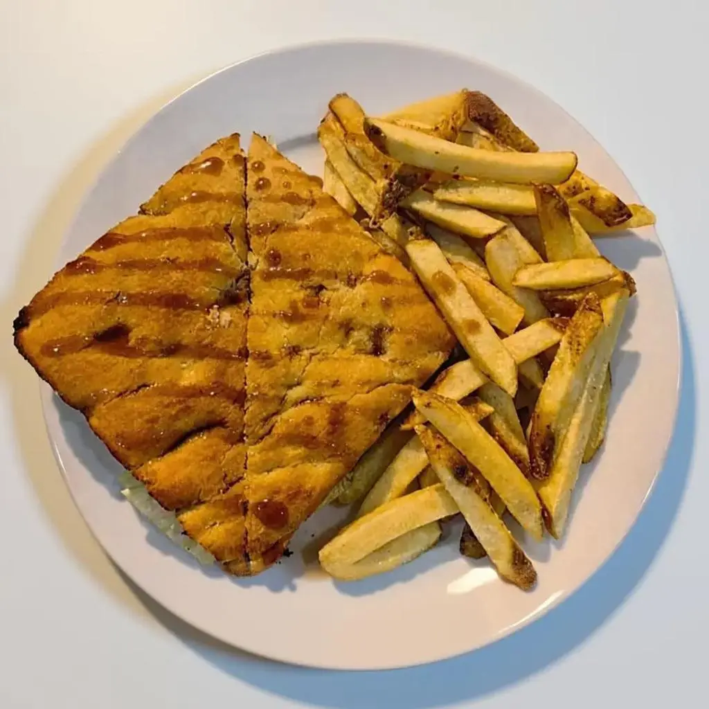 Tuna Sandwich with Fries