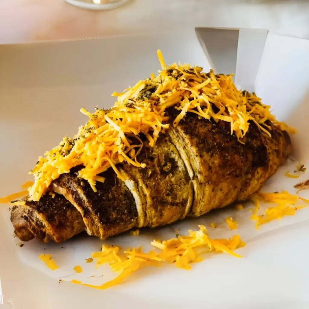 Zaatar & Kashkaval Cheese Croissant