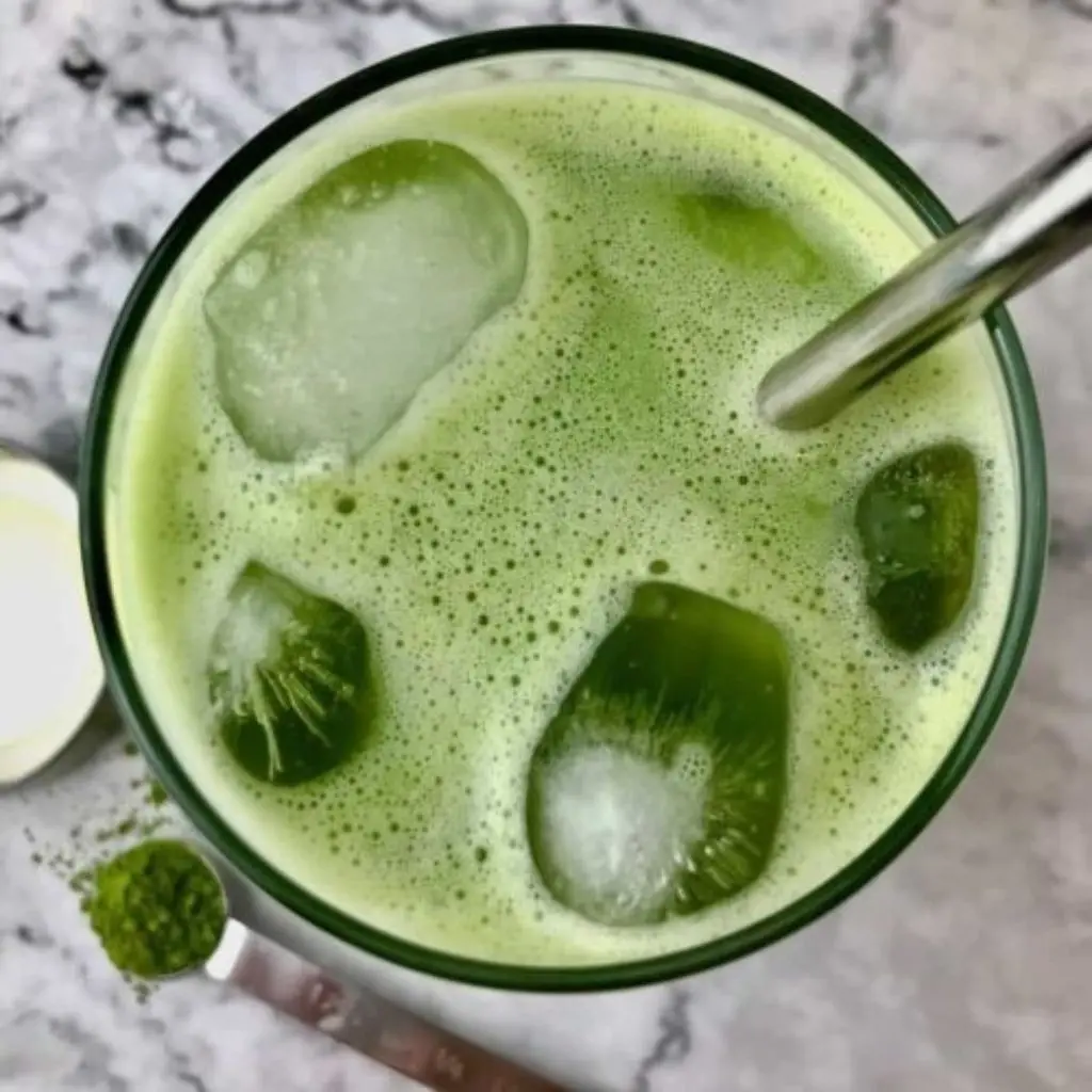 ماتشا مثلجه