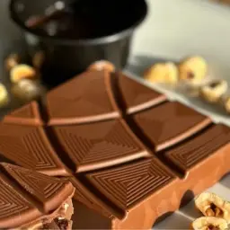 Chocolate Bar Ganache and Hazelnut