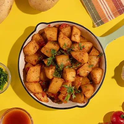 spicy potatoes