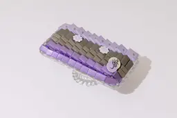 صينيه شوكولاته مستطيل وسط لافندر