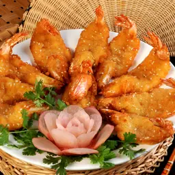 Shrimp Prepared in Lute Style