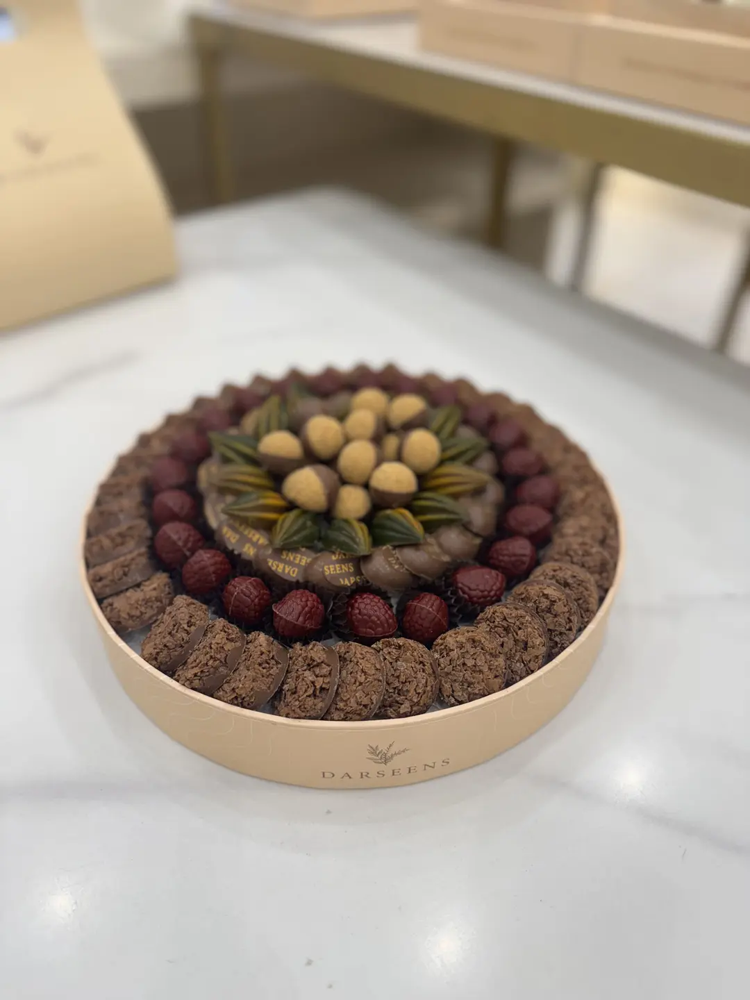 Belgian chocolate box
