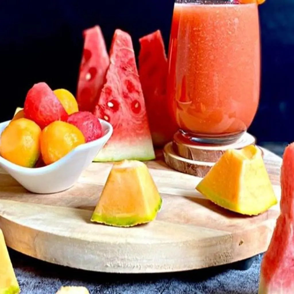 Watermelon Melon Juice