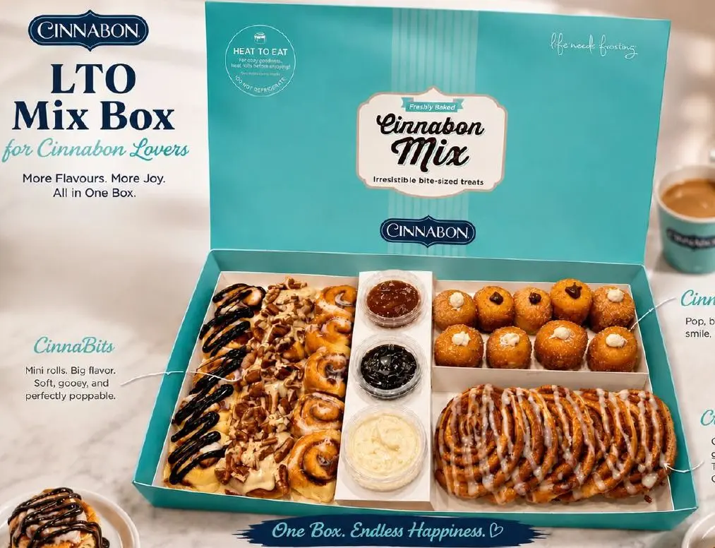 Cinnabon Mix Box +1 Liter Arabic Coffee