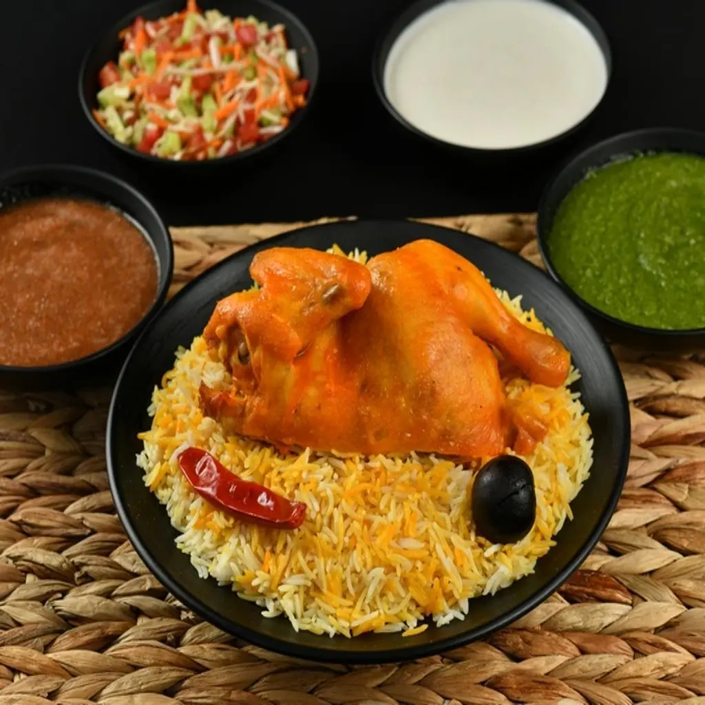 Mandi Chicken with Rice