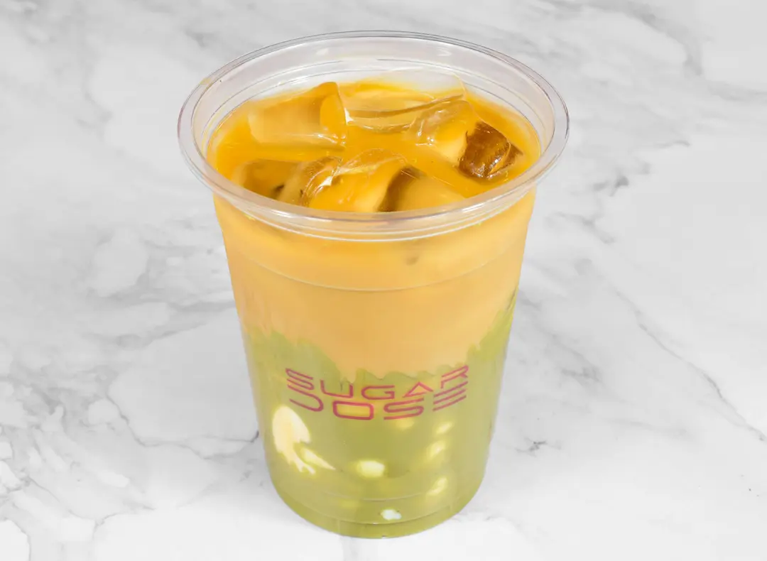 Iced Pistacchio latte