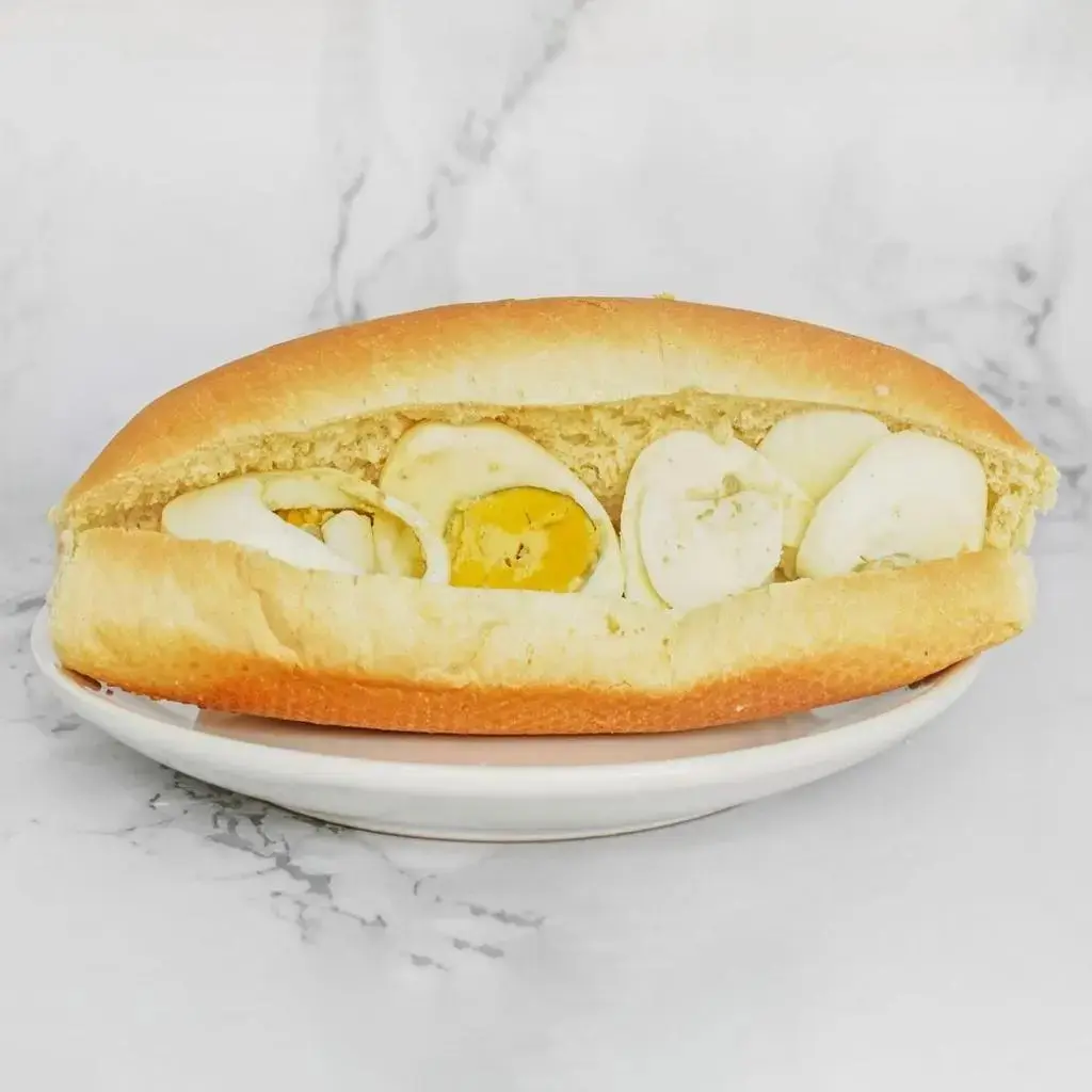 Boiled Eggs Sandwich