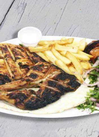 Half Grilled Chicken