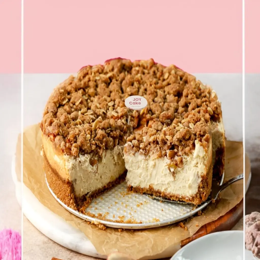 Crumbles Cheesecake