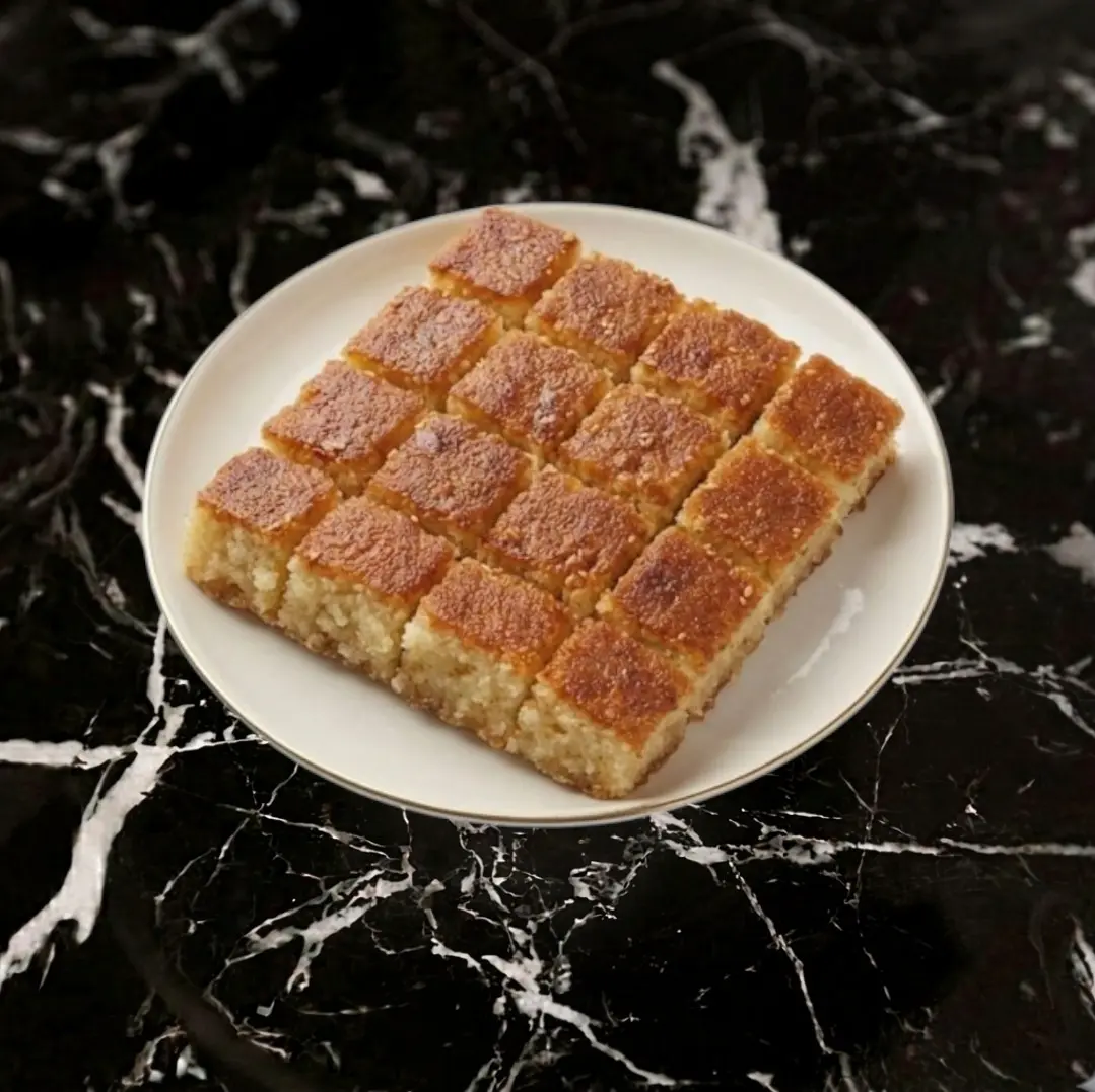 بسبوسة سادة