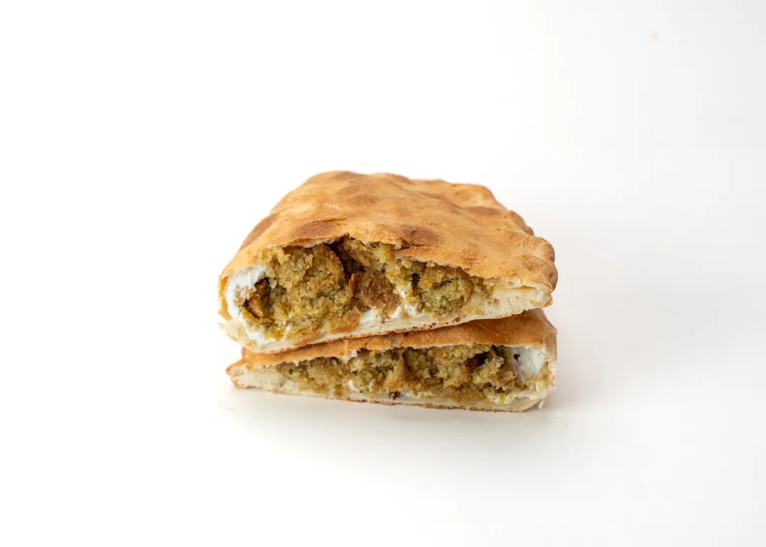 Labneh with Falafel Pie