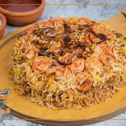 مقلوبة البرياني بالروبيان