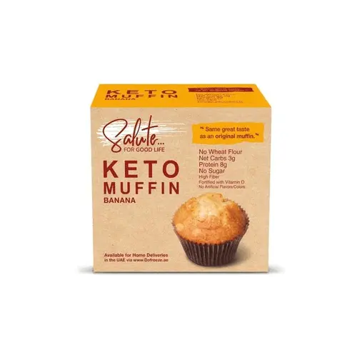 Keto Banana Muffin - Salute