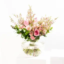 Round Pink Vase