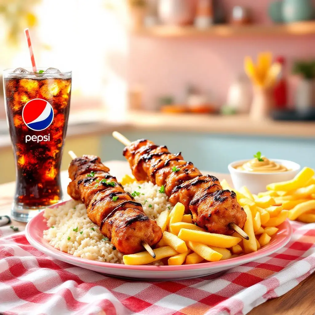 Chicken Kebab Combo