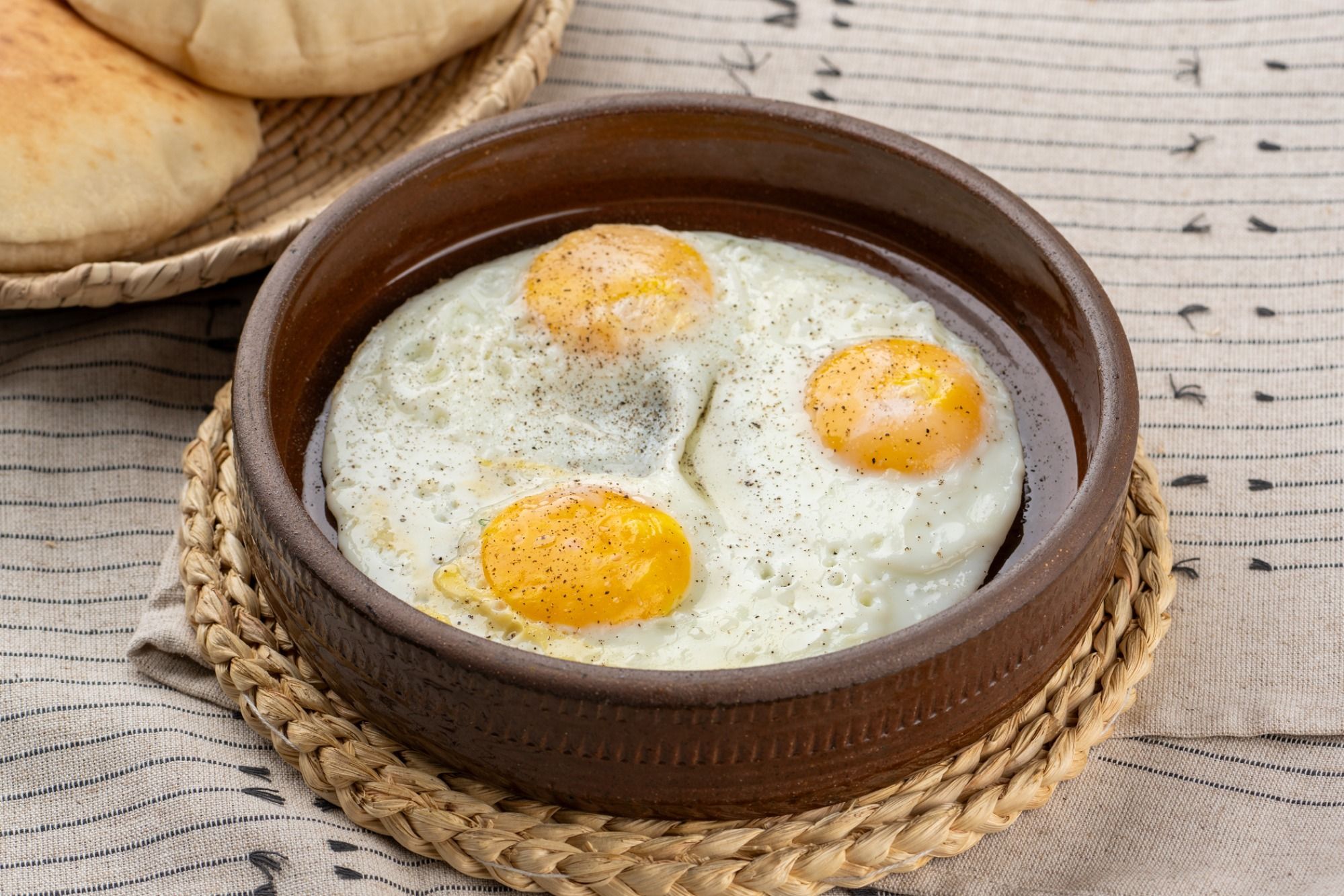 Sunny side up eggs