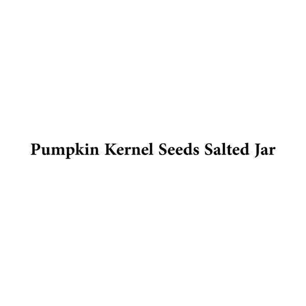 Pumpkin Kernel Seeds Salted Jar