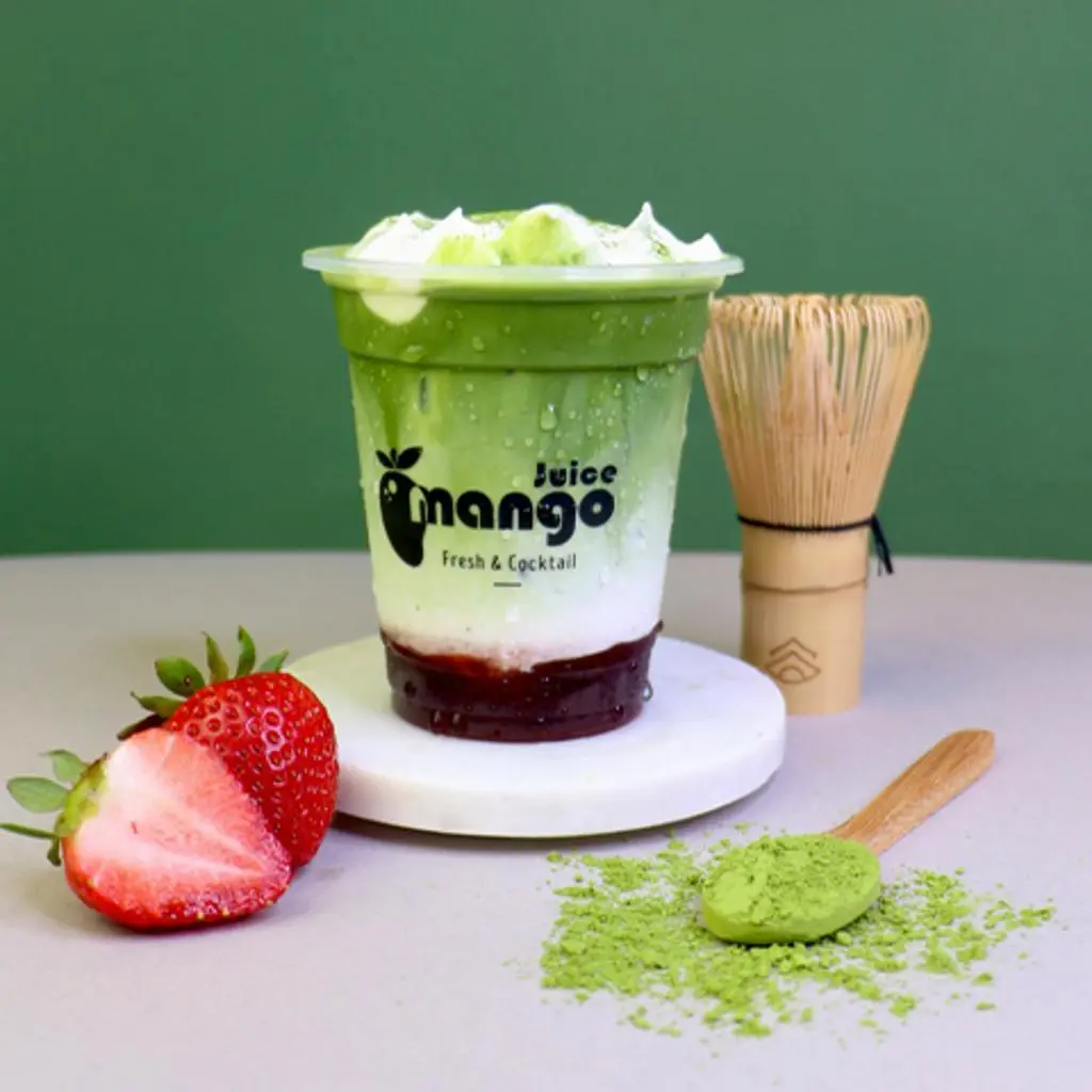 Strawberry Cream Matcha