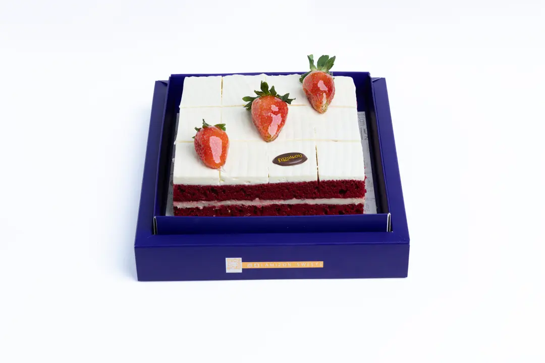 Square Red Velvet Rainbow