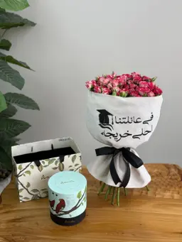 Graduation bouquet with Anoush chocolate A