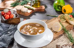 شوربة صينية بالجمبري