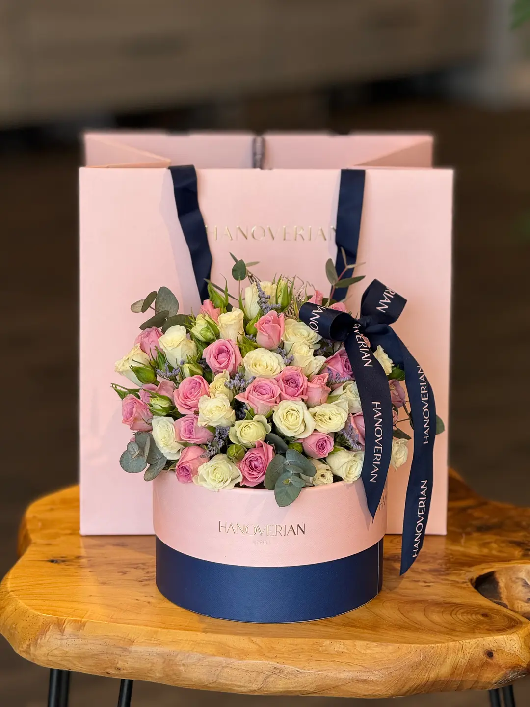 flowers with Hanovrian chocolate