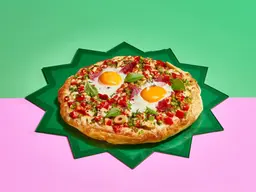 Basterma Eggs Feteer