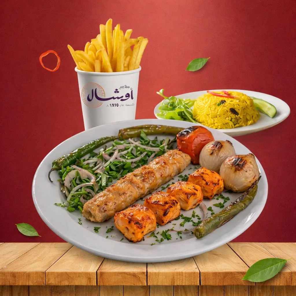 مشويات دجاج شخص