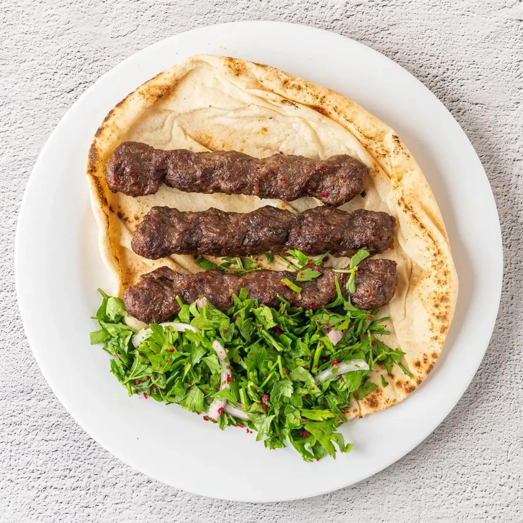 Homemade Grilled Meat Kebab
