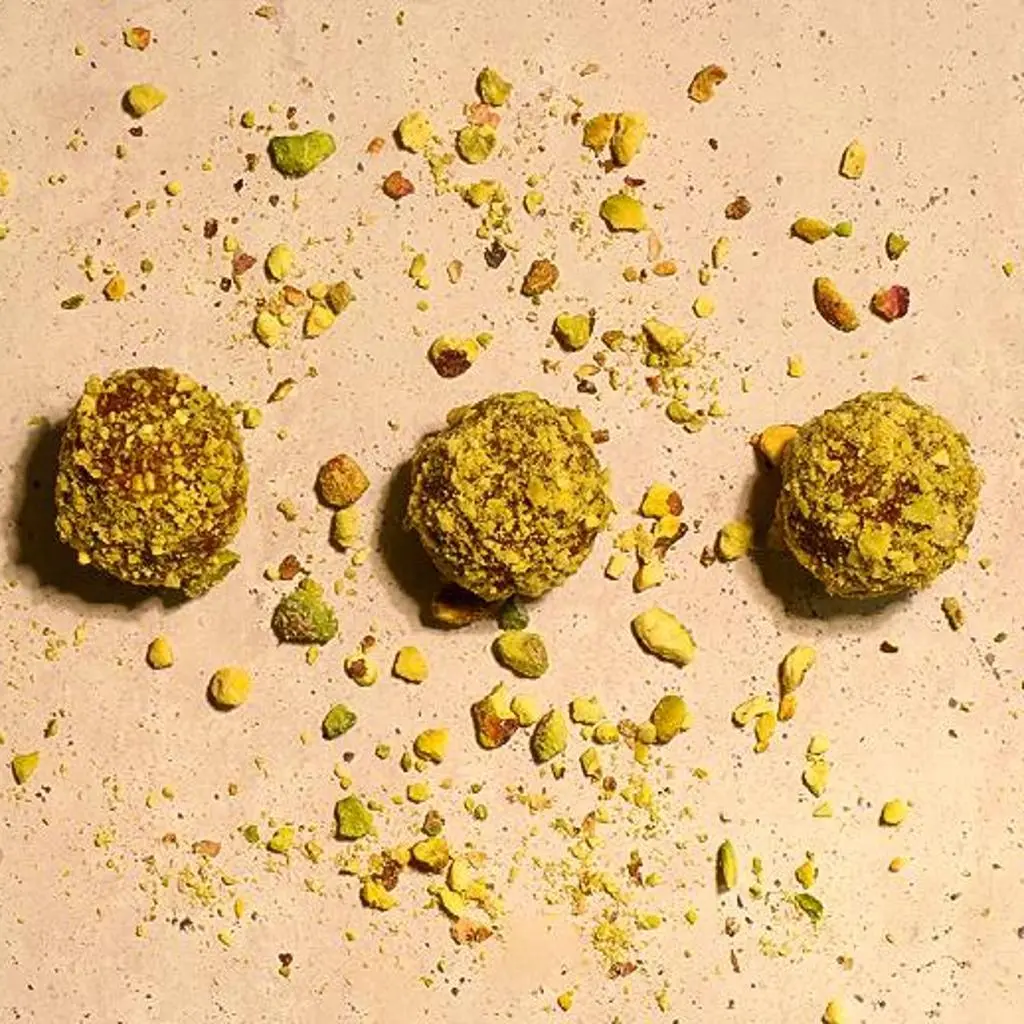 Rose Date Balls
