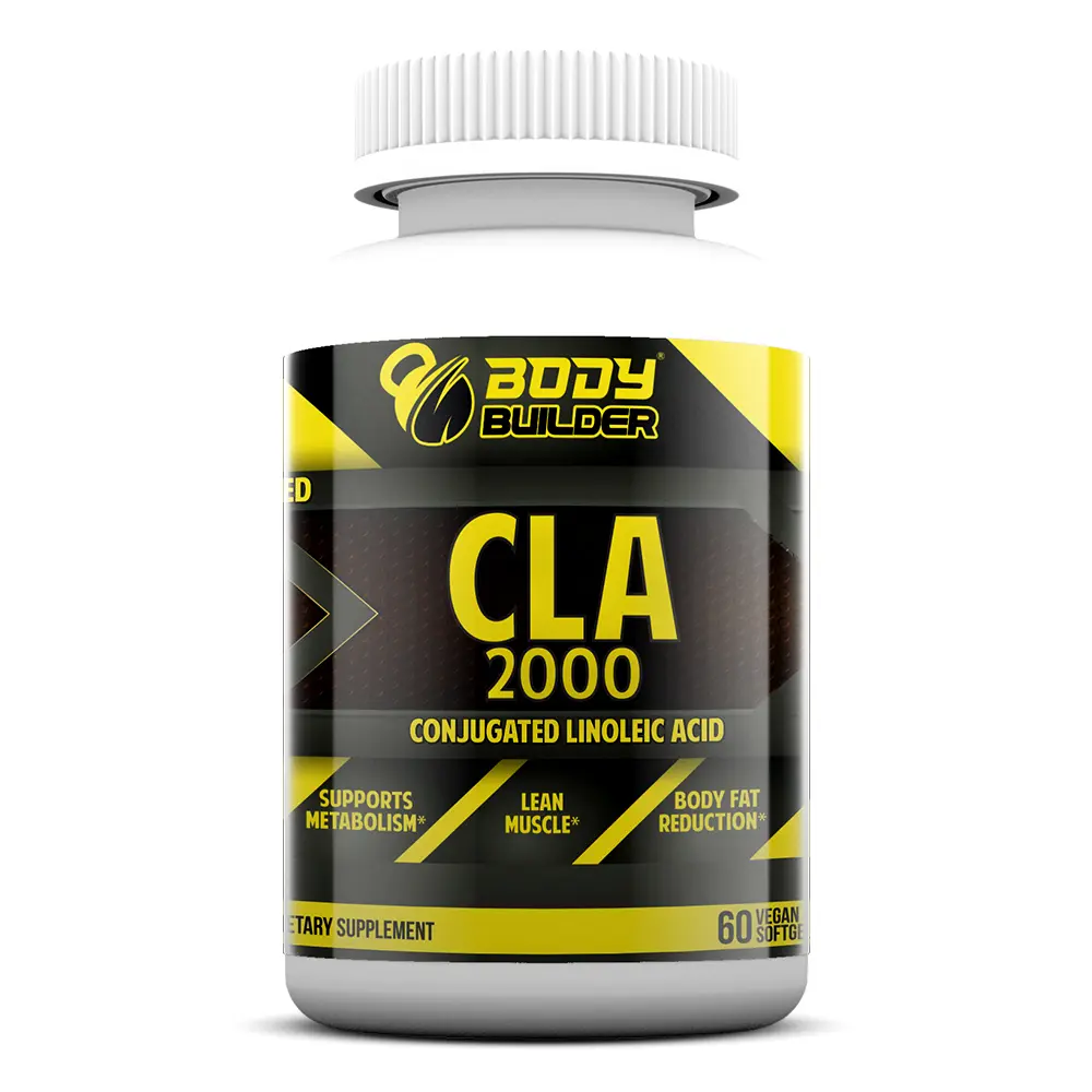 Body Builder Cla Plant Based 60 Softgels 2000 mg