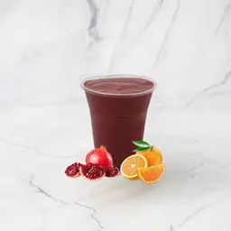 Orange and Pomegranate with Beetroot Juice