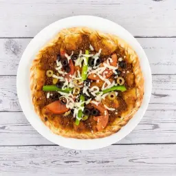 فطيرة زعتر بالخضار