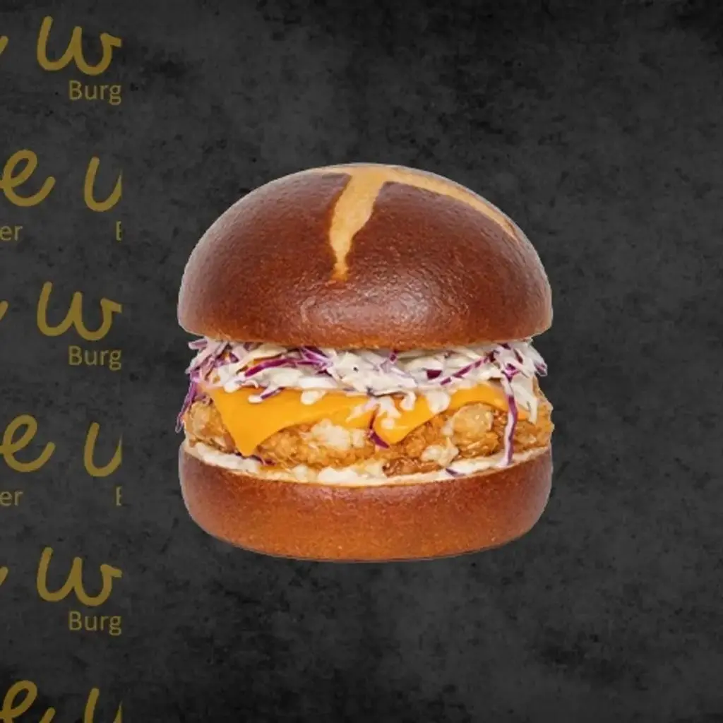 We Chicken Burger Maple