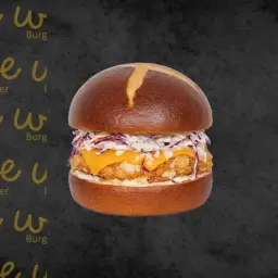 We Chicken Burger Maple