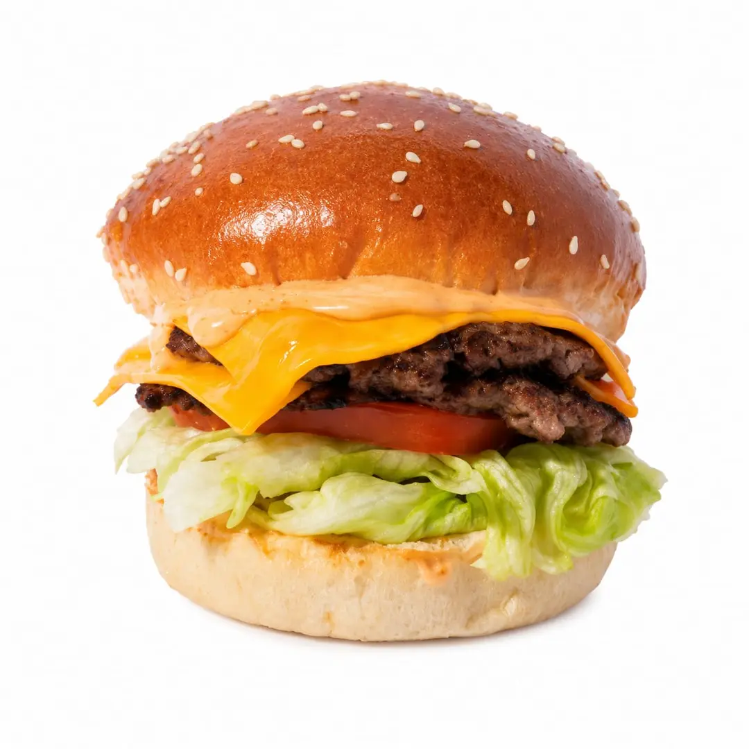 american style burger