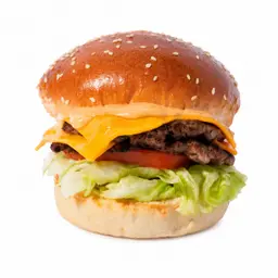 american style burger