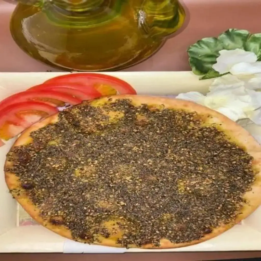 Cheese & Zaatar Pie