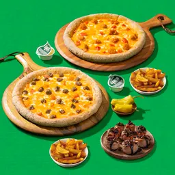 Burger Pizza Meal