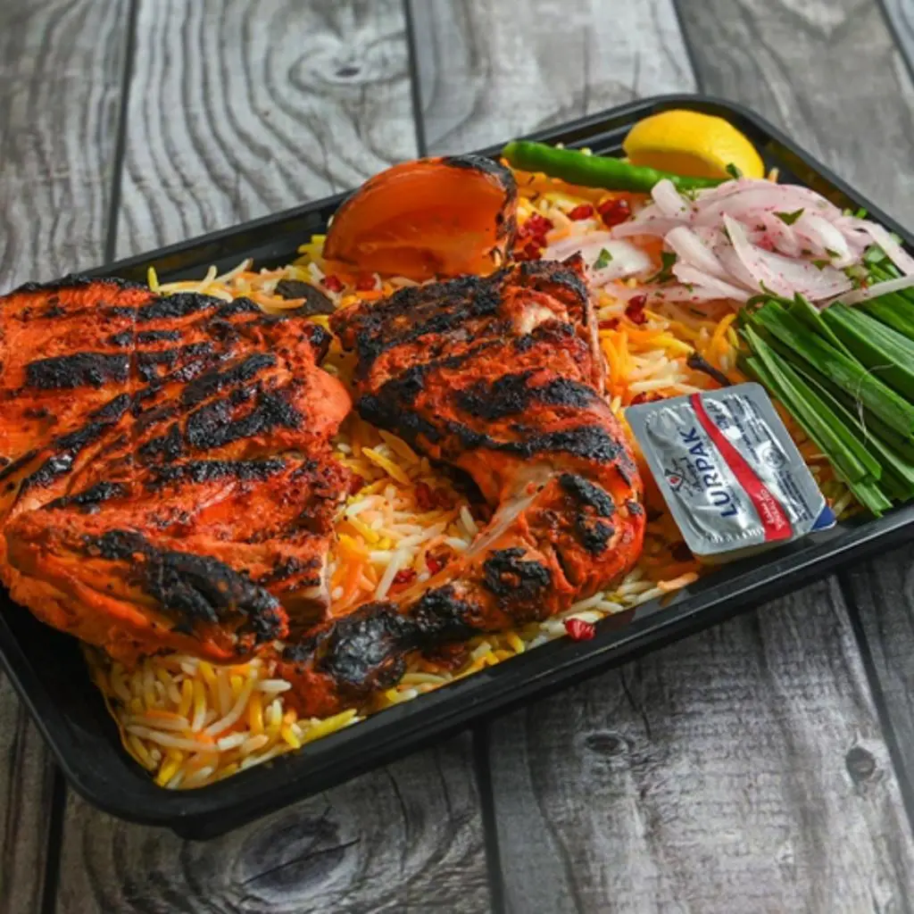 دجاج تندوري بالأرز